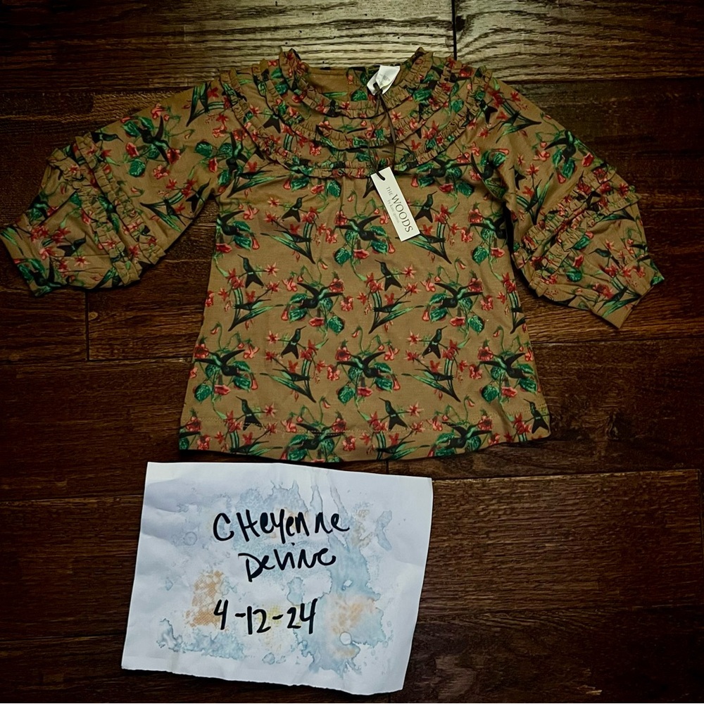 Kate Quinn NWT hummingbird tunic